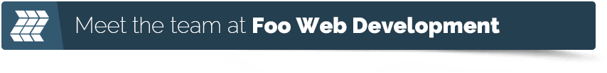 meet the team at foo web development