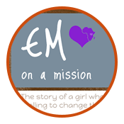 Em On A Mission blog web design
