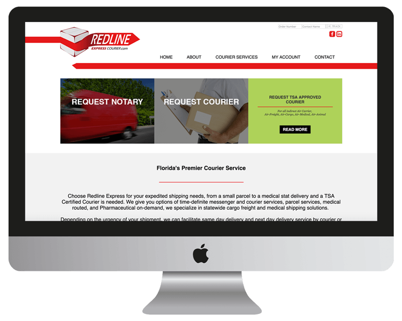 attorney courier legal web design